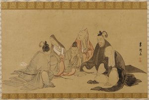 六歌仙、江戸時代、18世紀後半から19世紀初頭。