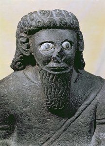 シリアのテルハラフ宮殿のハダッド王 作： Hittite