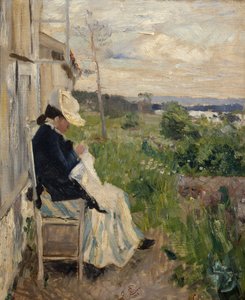 日向 作： Hjalmer Eilif Emanuel Peterssen