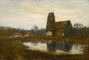 クリクブフ教会、ノルマンディー、1893