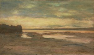 テムズ川の夕べ、カリフォルニア州。 1876年。