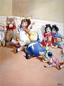 「彼女は少し悲鳴を上げた」 作： Honor Charlotte Appleton