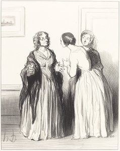 (1st Blue Bottom) - 機会を利用しましょう... 作： Honoré Daumier