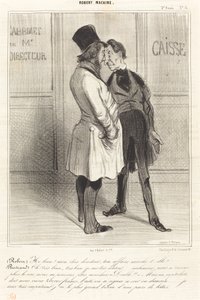 （ロバート）さあ！ 親愛なるマネージャー... 作： Honoré Daumier