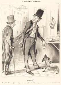 2時間 作： Honoré Daumier