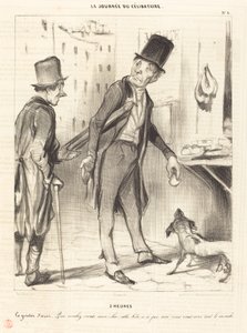 2時間 - アゾールの味 作： Honoré Daumier