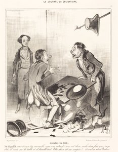 午後5時 作： Honoré Daumier