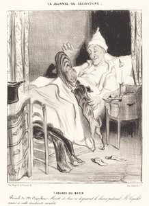 午前7時 作： Honoré Daumier