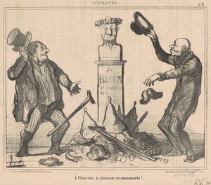 感謝の青春、フローレンスで！ 作： Honoré Daumier