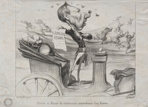 Actualities (No. 81): ココ・ロミュー臨時コミッショナーのアルザス到着 作： Honoré Daumier