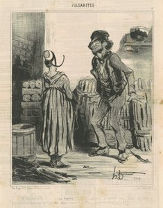 ああ！ フクトラ！ ... 私の妻 ... 作： Honoré Daumier