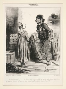 ああ！ フーチッッッッッッッッッッ！ 作： Honoré Daumier
