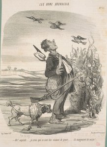 ああ！ ...猛禽類だと思います... 作： Honoré Daumier