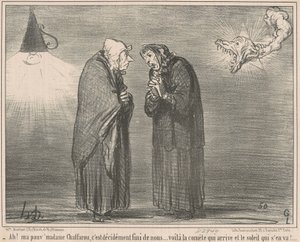 うーん！ シェイファーがいる限り、なんてボバ... 作： Honoré Daumier