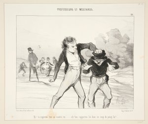 ああ！ すべてをマスターに報告しますか？ - #21 教授とマスターズ 作： Honoré Daumier
