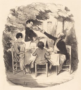 ああ！ それは新鮮です...しかし、あなたはそうではありませんか... 作： Honoré Daumier
