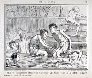 オノレ・ドーミエ（1808-1879）の芸術作品 シャリヴァリは1858年の作品。CRUQUIS D