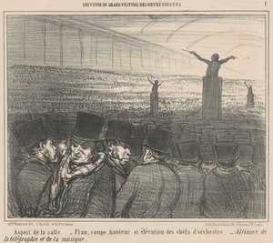 部屋の様子 作： Honoré Daumier