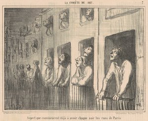 すでに持ち始めている面... 作： Honoré Daumier