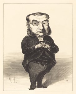 アス。 L.チャールズ・コクレル 作： Honoré Daumier