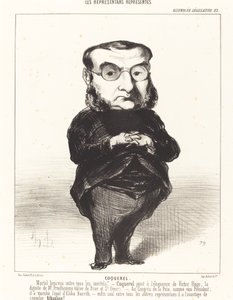 アス。 L.チャールズ・コクレル 作： Honoré Daumier