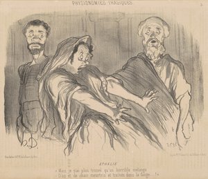 アタリア 作： Honoré Daumier