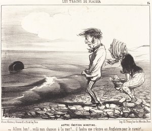 もう一つの海の感情 作： Honoré Daumier