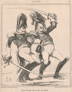 日焼けをして 作： Honoré Daumier