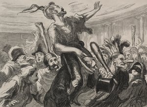 オペラ ボール: 炎よ永遠なれ 作： Honoré Daumier