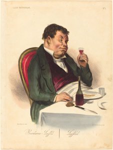 ボルドー・ラフィット 作： Honoré Daumier