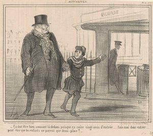 楽しいに違いない... 作： Honoré Daumier