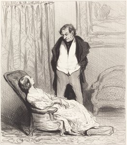 箱ニンジン 作： Honoré Daumier