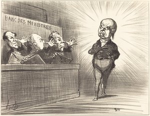 まだその時じゃない… 作： Honoré Daumier