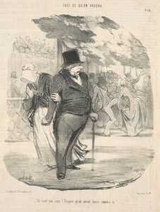 私たちがあんな風に踊ったのは、帝国の下ではありません! ... 作： Honoré Daumier