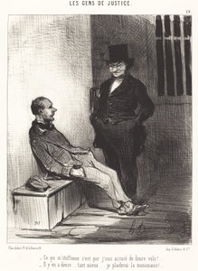 気になるのは…12便！ 作： Honoré Daumier