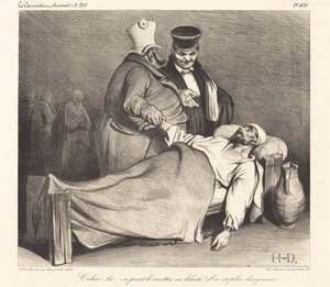 こいつ、奴を解放できる！ （こいつは解放できる！ もう危険じゃない！） 作： Honoré Daumier