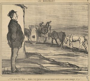 いいかも… 作： Honoré Daumier