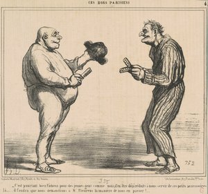 しかし、それは残念です... 作： Honoré Daumier