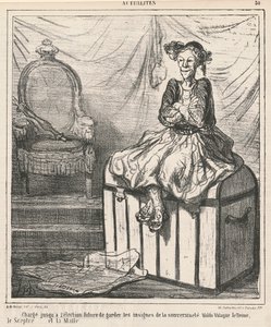 起訴された...主権の記章を守るために 作： Honoré Daumier
