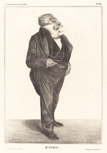 シャルル・ギヨーム・エティエンヌ 作： Honoré Daumier