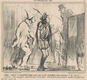 ティック、ティック！ ... 作： Honoré Daumier
