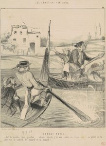 戦闘海軍 作： Honoré Daumier