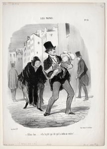 一緒に来て、親愛なる... 作： Honoré Daumier