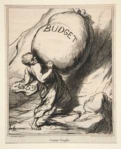 Actualites の Sisyphus のように 作： Honoré Daumier