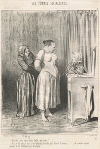 あなたはどれほど美しいですか、私の愛する人？ ... 作： Honoré Daumier
