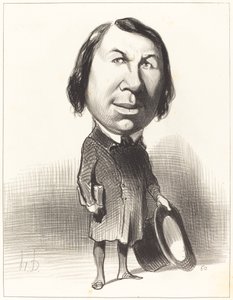 モンタランベール伯 作： Honoré Daumier