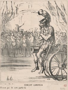 ヨーロッパコンサート 作： Honoré Daumier