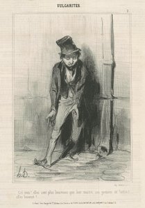 Cré nom: 彼らはもっと幸せです... 作： Honoré Daumier