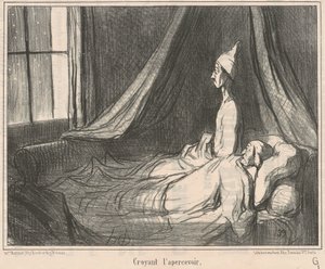 見えると信じて… 作： Honoré Daumier