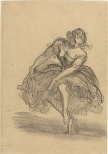 踊り子 作： Honoré Daumier
